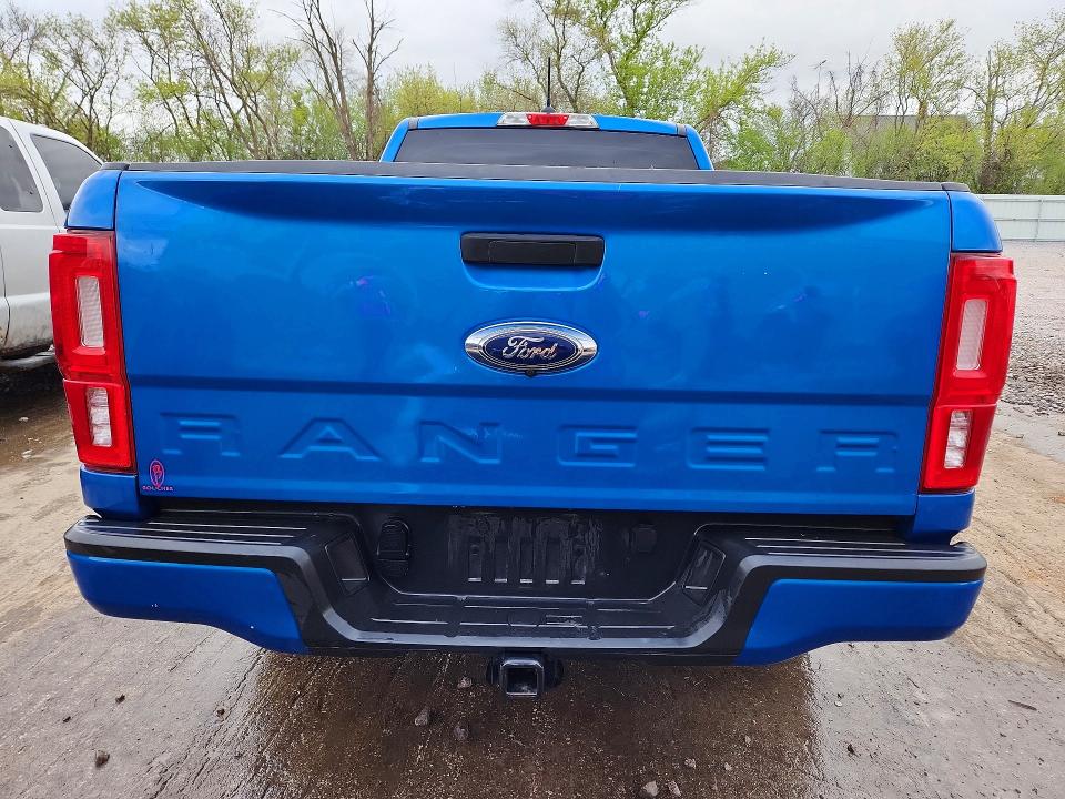 2022 Ford Ranger VIN 1FTER1FH7NLD01417 COPART salvage auction — FRONT END, Il - Salvage Certificate, sold $7,100 on 2026-08-24 (photo 6)