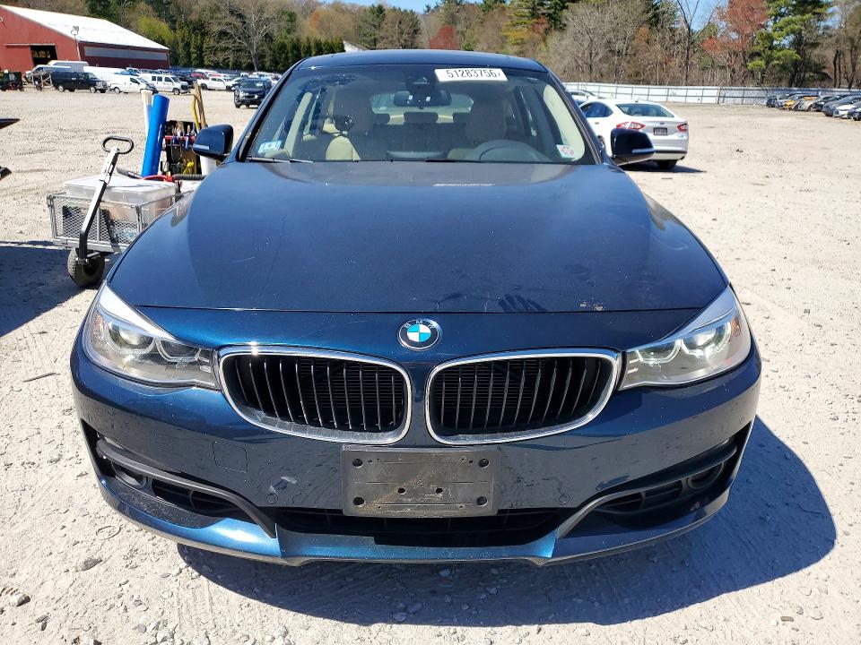 2015 BMW 3er VIN WBA8Z5C50FGS37176 COPART salvage auction — FRONT END, MA, sold $3,200 on 2026-07-16 (photo 5)