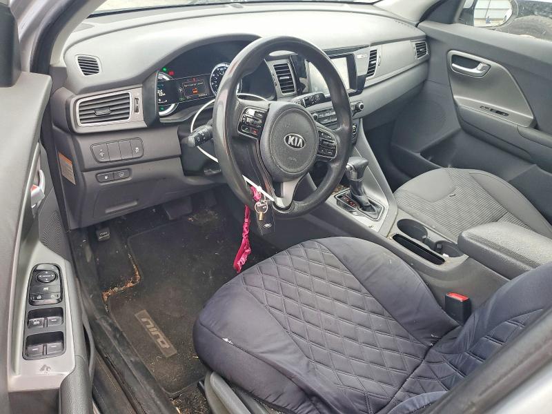 2017 Kia Niro VIN KNDCB3LC2H5090345 COPART salvage auction — FRONT END, Ca - App For Dup Clean Or Ac, sold $650 on 2026-07-31 (photo 8)