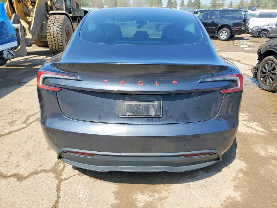 2024 Tesla Model 3 VIN 5YJ3E1EA7RF721713 COPART salvage auction — FRONT END, Il - Salvage Certificate, sold $11,000 on 2026-07-21 (photo 6)