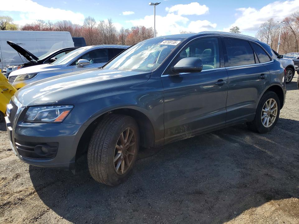 2011 Audi Q5 VIN WA1LFAFP4BA091576 COPART salvage auction — FRONT END, Ct - Certificate Of Title, sold $1,400 on 2026-07-30 (photo 1)