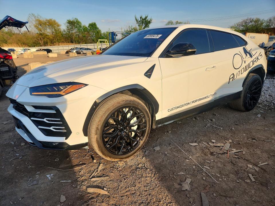2019 Lamborghini Urus VIN ZPBUA1ZL6KLA01858 — COPART salvage auction photo