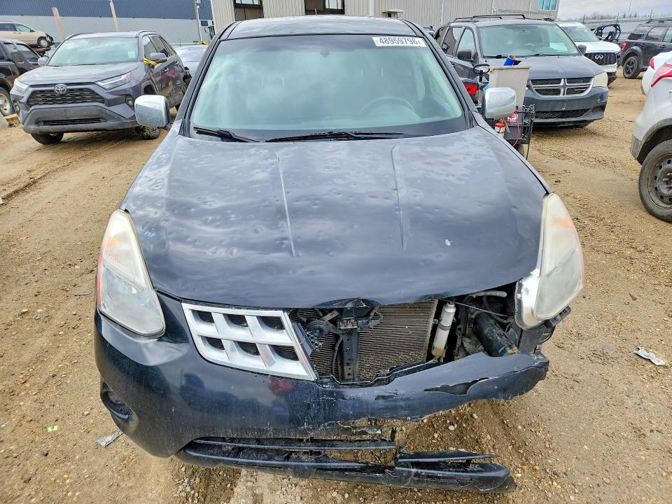 2012 Nissan Rogue VIN JN8AS5MT1CW286978 COPART salvage auction — FRONT END, Ab - Bos - Salvage, sold $450 on 2026-07-09 (photo 5)