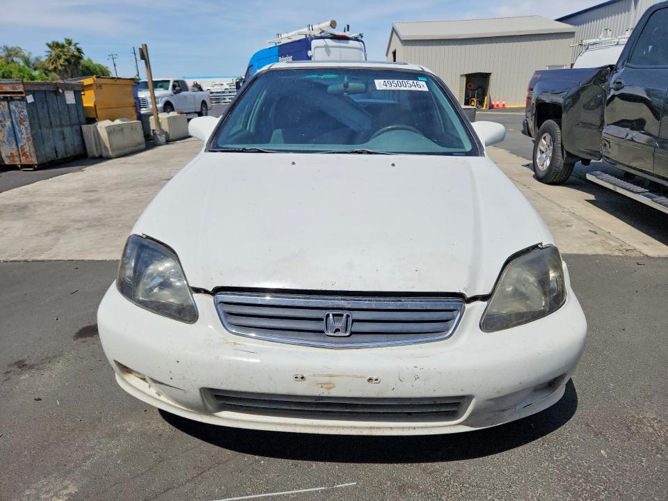 2000 Honda Civic VIN JHMEJ8649YS000637 COPART salvage auction — REAR END, CA - SALVAGE CERTIFICATE, sold $500 on 2026-07-16 (photo 5)