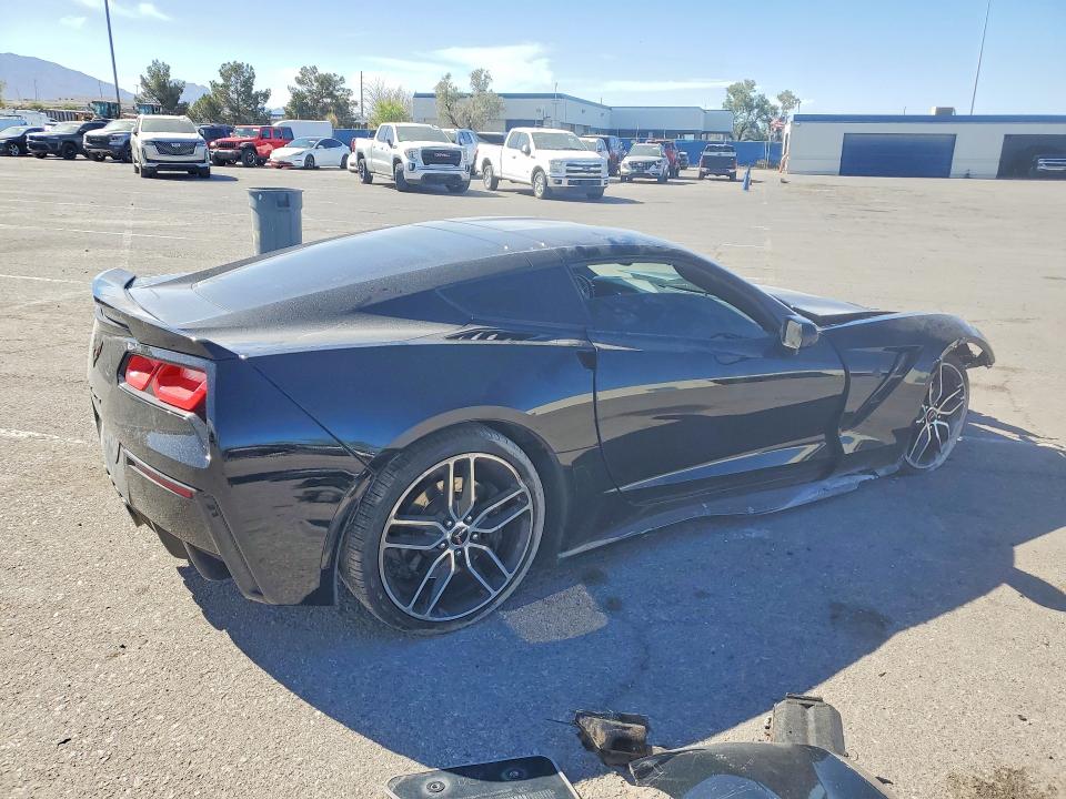 2015 Chevrolet Corvette VIN 1G1YM2D72F5115875 COPART salvage auction — FRONT END, Tx - Salvage Vehicle Title, sold $200 on 2026-07-02 (photo 3)