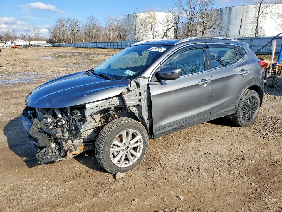 2017 Nissan Rogue VIN JN1BJ1CR9HW142039 COPART salvage auction — FRONT END, NY - MV-907A SALVAGE CERTIFICATE, sold $2,100 on 2026-07-27 (photo 1)