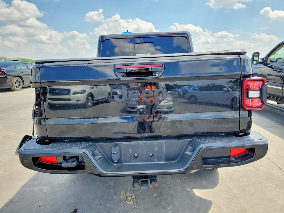 2021 Jeep Gladiator VIN 1C6HJTFG5ML583991 COPART salvage auction — UNDERCARRIAGE, Tx - Salvage Vehicle Title, sold $15,200 on 2026-07-02 (photo 6)