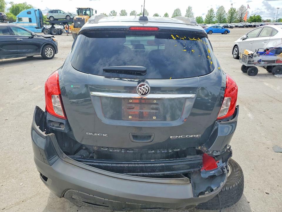2016 Buick Encore VIN KL4CJASB1GB602140 COPART salvage auction — REAR END, Mo - Salvage Certificate Of Title, sold $1,750 on 2026-07-10 (photo 6)