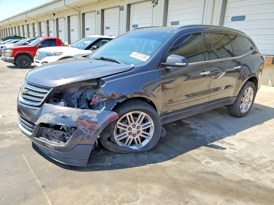 2014 Chevrolet Traverse VIN 1GNKRGKD7EJ239268 COPART salvage auction — FRONT END, Ky - Certificate Of Title, sold $325 on 2026-07-09 (photo 1)