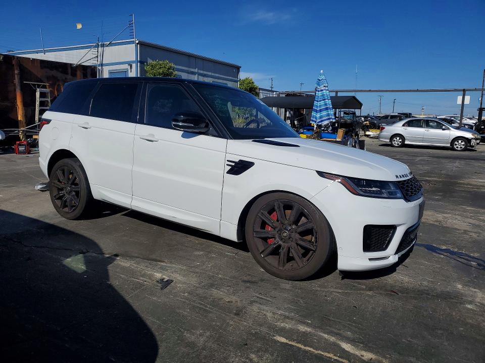 2018 Land rover RANGE ROVER VIN SALWR2RE6JA184519 COPART salvage auction — FRONT END, Ca - Salvage Certificate, sold $13,300 on 2026-07-15 (photo 4)