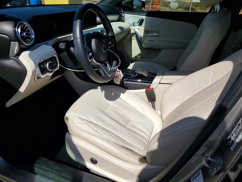 2019 Mercedes-benz A-klasse VIN WDD3G4EB4KW028674 COPART salvage auction — FRONT END, Hi - Certificate Of Salvage, sold $6,300 on 2026-08-03 (photo 7)