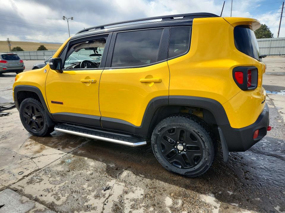 2018 Jeep Renegade VIN ZACCJBCB4JPH15796 COPART salvage auction — UNDERCARRIAGE, Co - Salvage Title, sold $2,350 on 2026-08-10 (photo 2)
