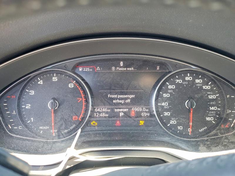 2018 Audi A4 VIN WAUKMAF4XJA076640 COPART salvage auction — FRONT END, Nc - Salvage Certificate Of Title, sold $175 on 2026-07-29 (photo 9)