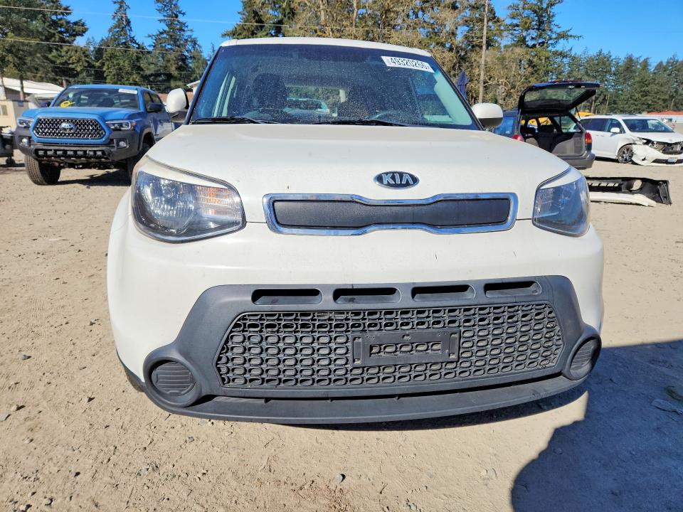 2016 Kia Soul VIN KNDJN2A26G7277738 COPART salvage auction — REAR END, Wa - Bill Of Sale, sold $675 on 2026-07-17 (photo 5)