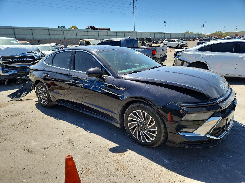 2024 Hyundai Sonata VIN KMHL54JJ2RA086993 COPART salvage auction — FRONT END, Nm - Cert Of Title-Salvage, sold $4,700 on 2026-07-13 (photo 4)