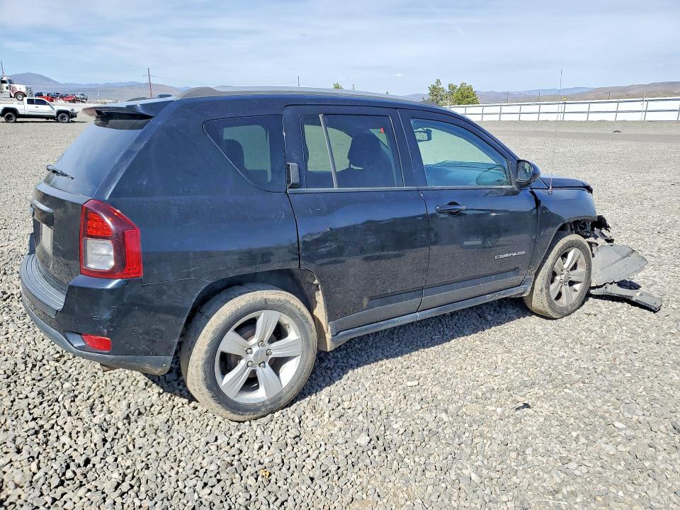2016 Jeep Compass VIN 1C4NJCBAXGD560508 COPART salvage auction — FRONT END, Ca - Salvage Certificate, sold $575 on 2026-07-09 (photo 3)