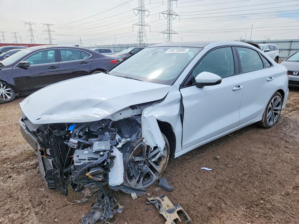 2026 Audi A3 VIN WAUGUDGY6TA023591 — COPART salvage auction photo