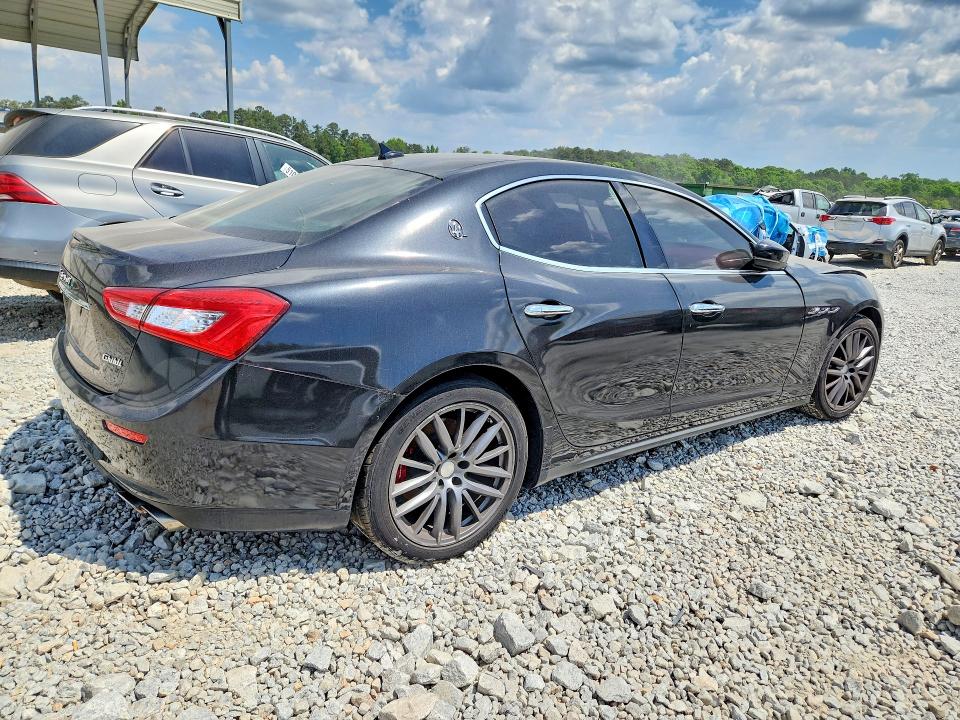 2017 Maserati Ghibli VIN ZAM57XSL4H1257181 COPART salvage auction — FRONT END, Id - Salvage Certificate Of Title, sold $1,150 on 2026-07-21 (photo 3)