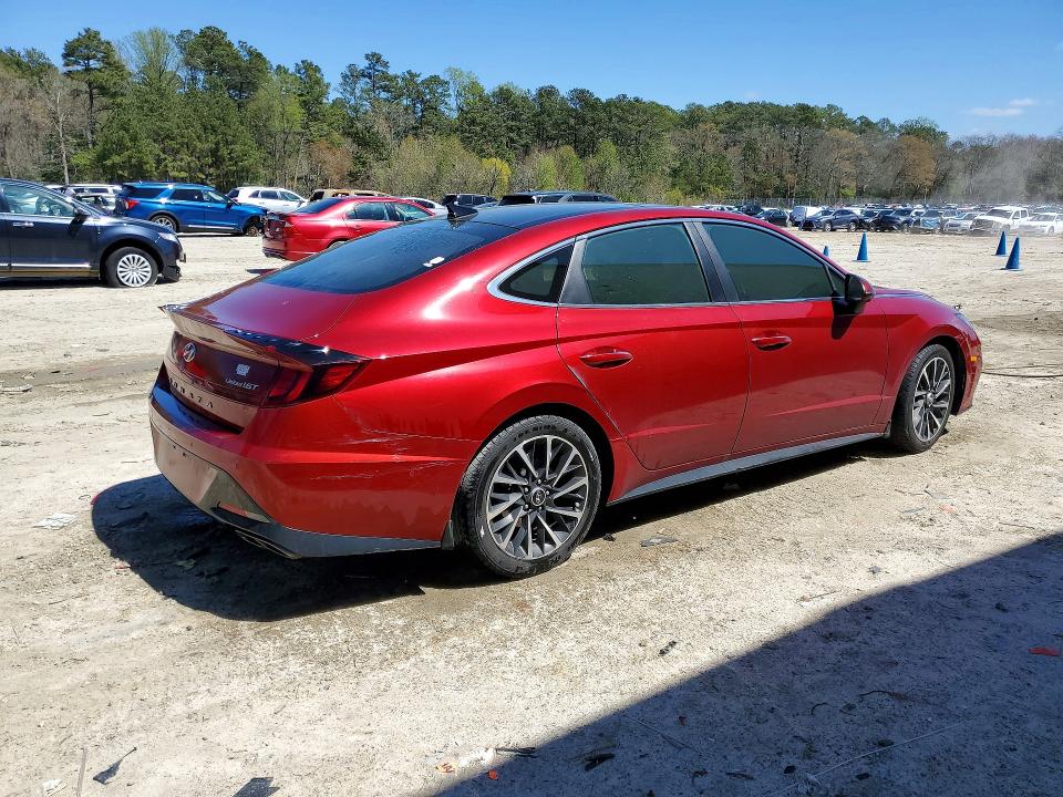 2023 Hyundai Sonata VIN KMHL34J25PA284477 COPART salvage auction — INTERIOR BURN, De - Salvage Certificate, sold $275 on 2026-07-21 (photo 3)