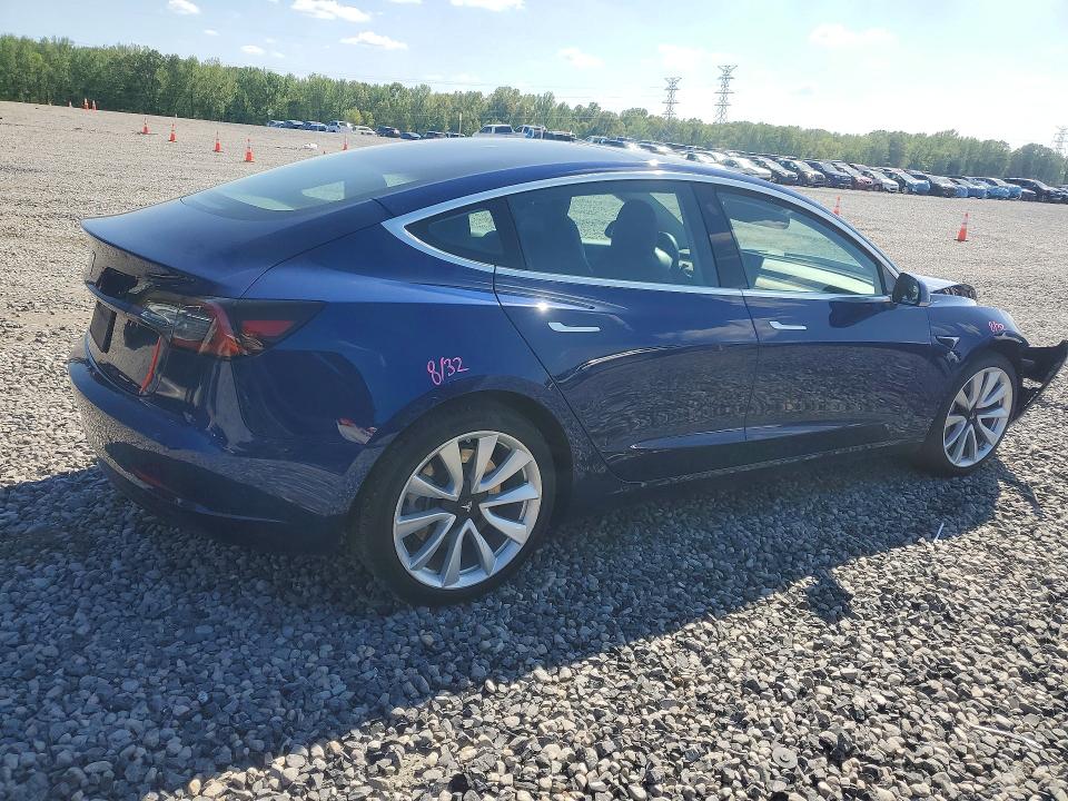 2019 Tesla Model 3 VIN 5YJ3E1EA3KF311528 COPART salvage auction — FRONT END, Tn - Salvage Certificate, sold $5,300 on 2026-07-02 (photo 3)