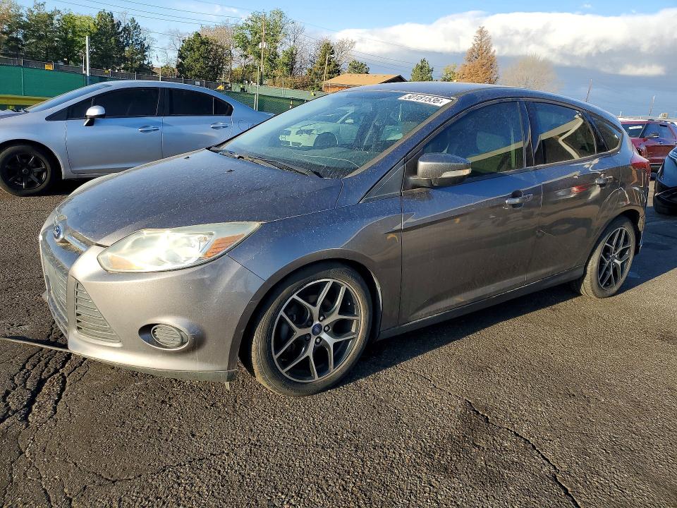 2014 Ford Focus VIN 1FADP3K20EL281483 COPART salvage auction — REAR END, Salvage Title, sold $550 on 2026-07-09 (photo 1)