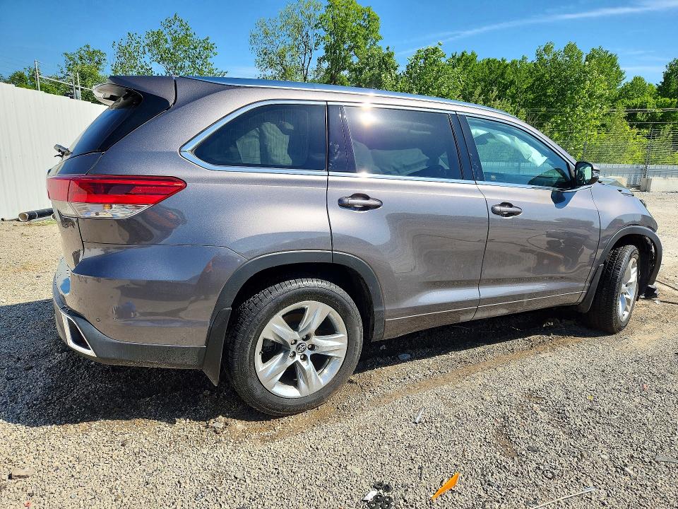2019 Toyota VIN 5TDDZRFH8KS992848 COPART salvage auction — FRONT END, Ky - Cert Of Title-Salvage, sold $1,100 on 2026-07-23 (photo 3)