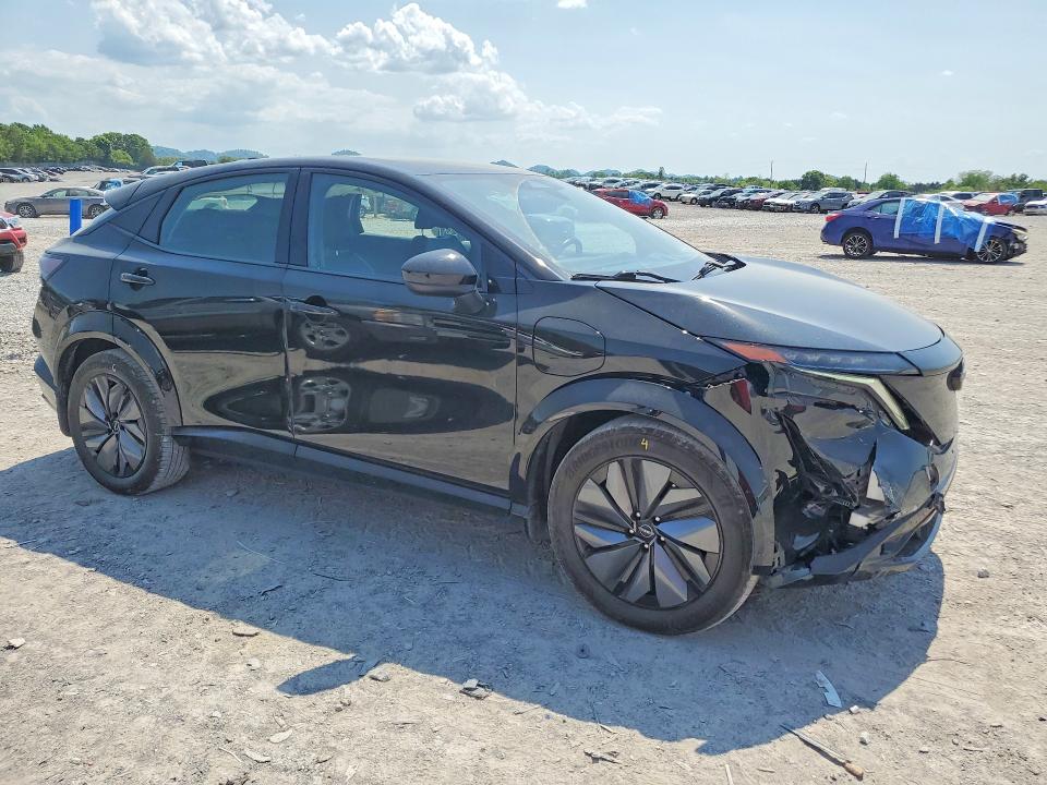 2024 Nissan Ariya VIN JN1CF0BB6RM730966 COPART salvage auction — FRONT END, Tn - Salvage Certificate, sold $4,350 on 2026-07-23 (photo 4)