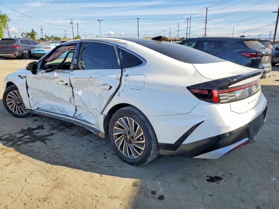2026 Hyundai Sonata VIN KMHL34JJ5TA139957 COPART salvage auction — SIDE, Salvage Title, sold $6,600 on 2026-07-23 (photo 2)