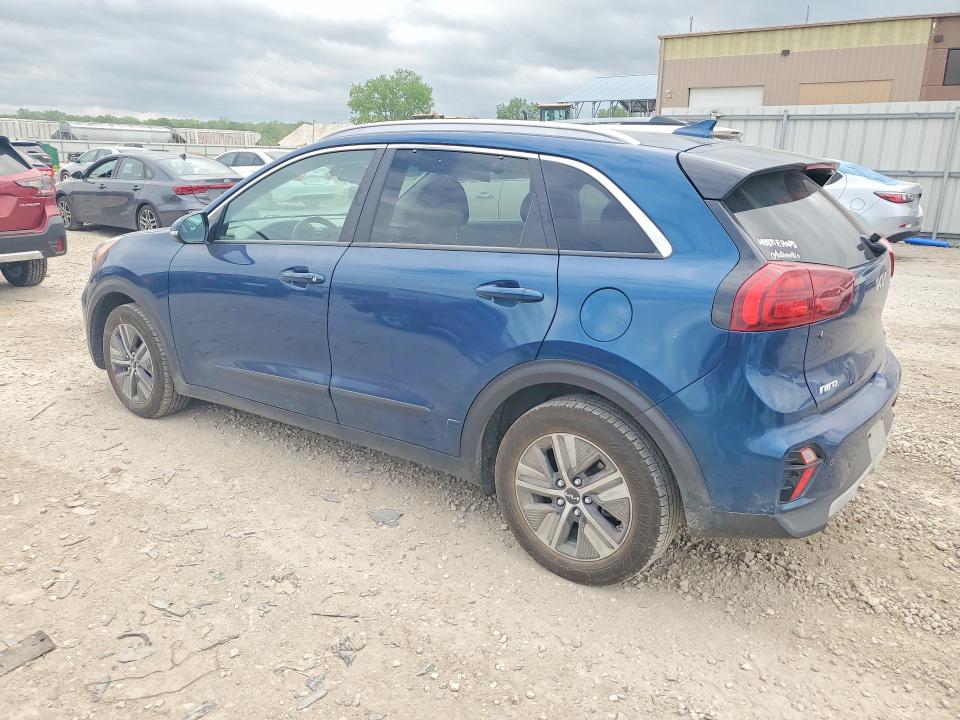 2022 Kia Niro VIN KNDCE3LC7N5495748 COPART salvage auction — HAIL, Ks - Cert Of Title-Salvage, sold $7,100 on 2026-07-09 (photo 2)