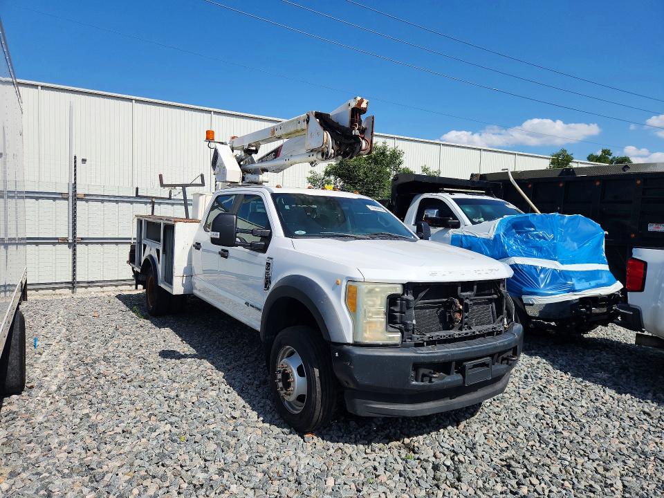 2017 Ford F550 VIN 1FD0W5HT0HEB92525 COPART salvage auction — FRONT END, Oh - Certificate Of Title, sold $18,900 on 2026-07-17 (photo 4)