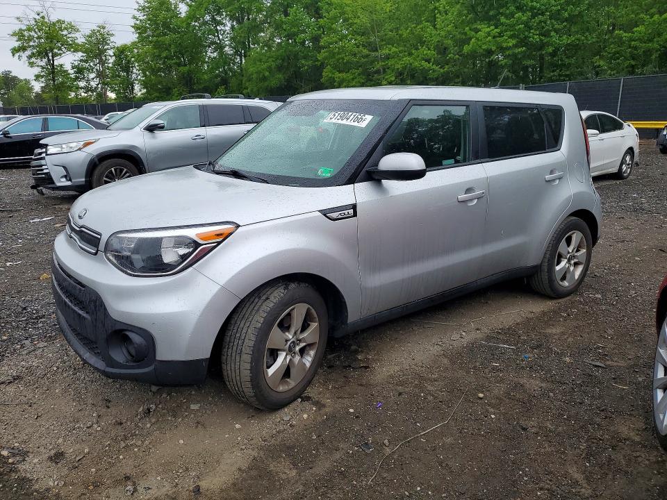 2019 Kia Soul VIN KNDJN2A22K7008838 COPART salvage auction — REAR END, NC - SALVAGE CERTIFICATE OF TITLE, sold $2,150 on 2026-07-02 (photo 1)