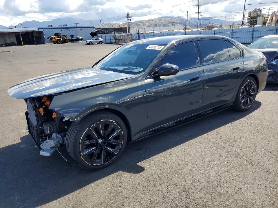 2024 BMW I7 VIN WBY43EJ09RCR87485 — COPART salvage auction photo