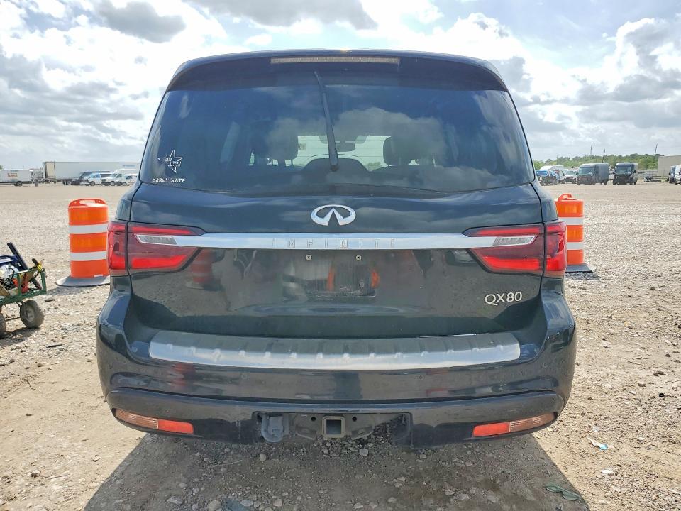 2018 Infiniti Qx80 VIN JN8AZ2NF0J9661614 COPART salvage auction — FRONT END, Tx - Salvage Vehicle Title, sold $875 on 2026-07-23 (photo 6)