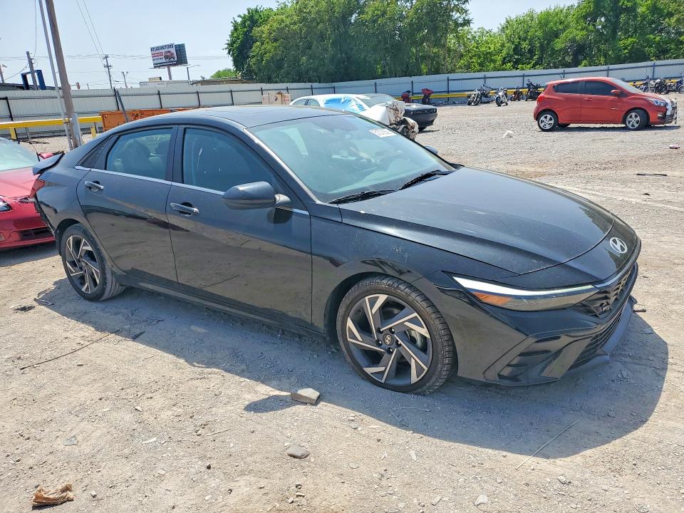 2025 Hyundai Elantra VIN KMHLS4DG9SU911506 COPART salvage auction — REAR END, Ok - Certificate Of Title, sold $8,500 on 2026-07-07 (photo 4)