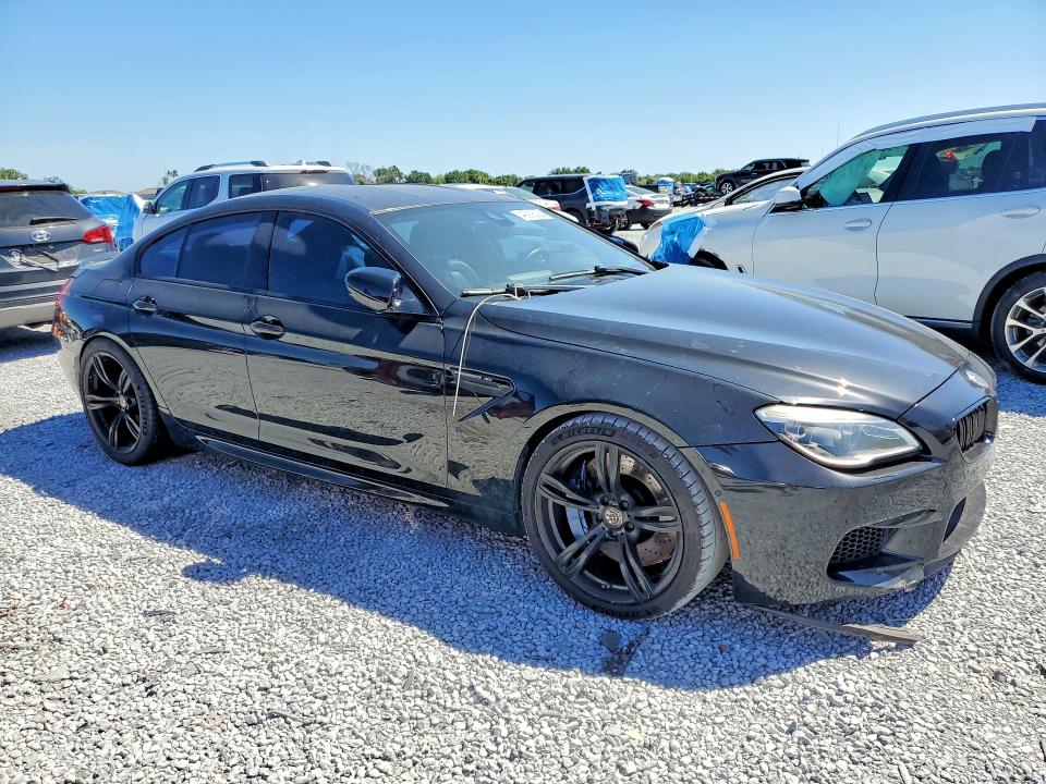 2016 BMW M6 gran coupe VIN WBS6E9C54GG437047 COPART salvage auction — MECHANICAL, Fl - Certificate Of Title (P), sold $13,600 on 2026-07-27 (photo 4)
