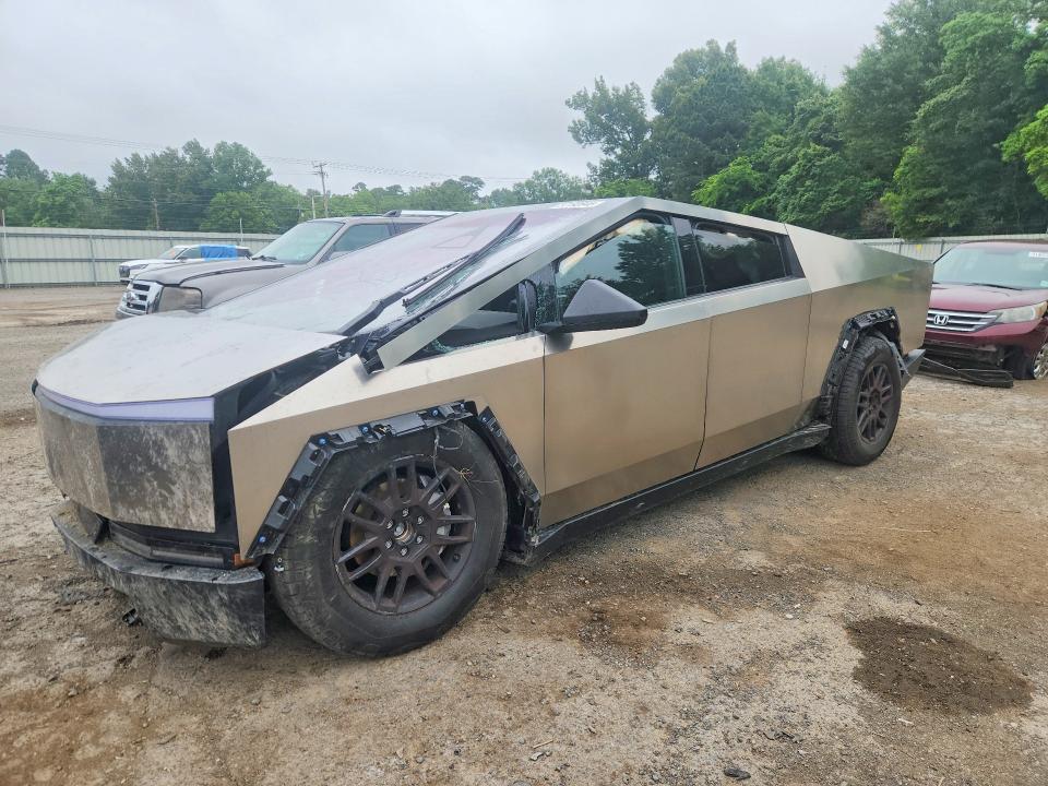 2025 Tesla Cybertruck VIN 7G2CEHED9SA078638 COPART salvage auction — ALL OVER, Ar - Cert Of Title-Salvage, sold $25,250 on 2026-07-09 (photo 1)