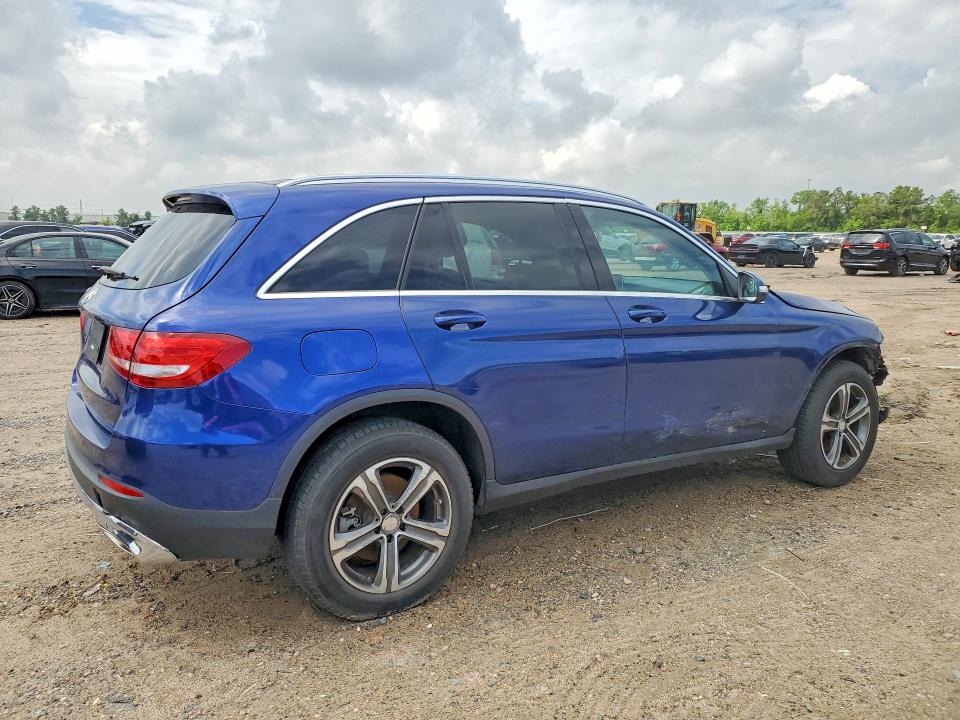 2017 Mercedes-benz Glc VIN WDC0G4JB4HF132765 COPART salvage auction — FRONT END, Tx - Salvage Vehicle Title (P), sold $7,500 on 2026-07-28 (photo 3)