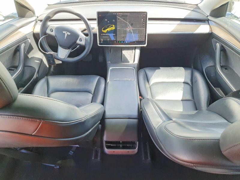 2021 Tesla Model 3 VIN 5YJ3E1EA9MF029719 COPART salvage auction — FRONT END, Fl - Certificate Of Destruction, sold $4,750 on 2026-07-15 (photo 8)