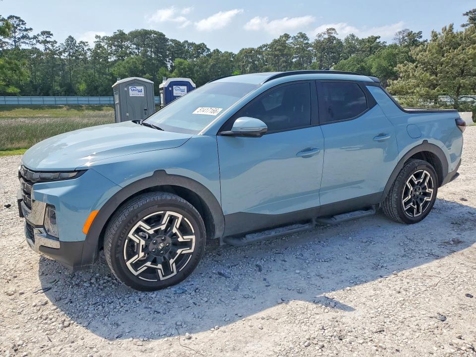 2026 Hyundai Santa cruz VIN 5NTJEDDF8TH163113 COPART salvage auction — SIDE, Tx - Certificate Of Title, sold $17,200 on 2026-07-07 (photo 1)