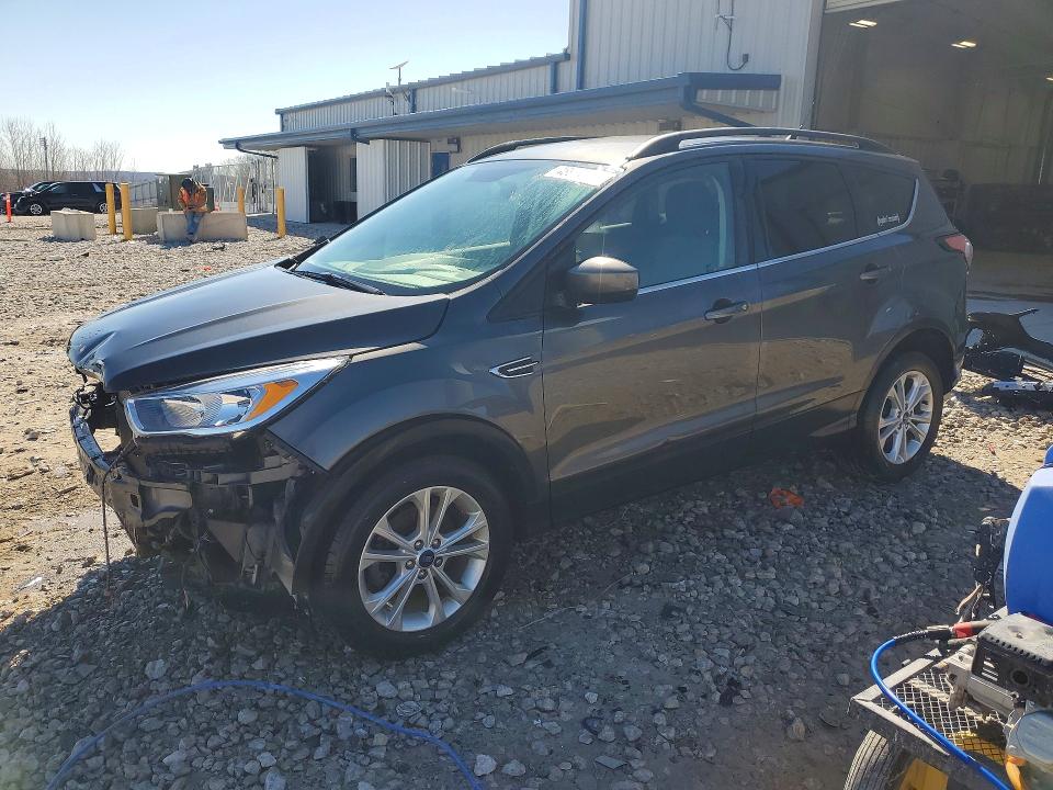 2018 Ford Escape VIN 1FMCU0GD3JUC85633 COPART salvage auction — SIDE, Mi - Certificate Of Title, sold $3,500 on 2026-07-02 (photo 1)