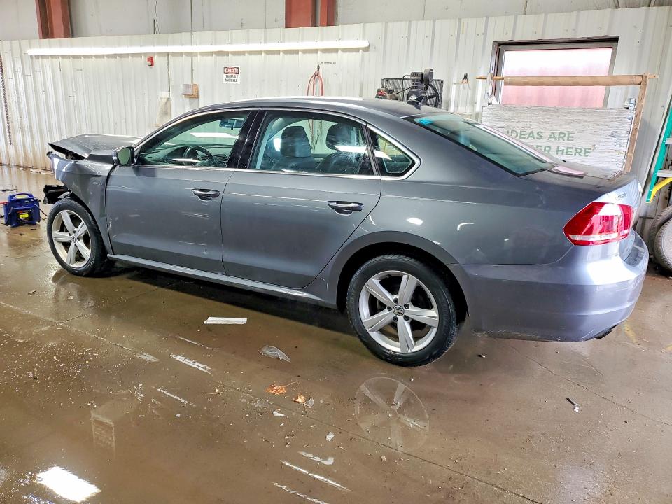 2015 Volkswagen Passat VIN 1VWAS7A39FC108217 COPART salvage auction — FRONT END, Il - Salvage Certificate, sold $450 on 2026-07-02 (photo 2)