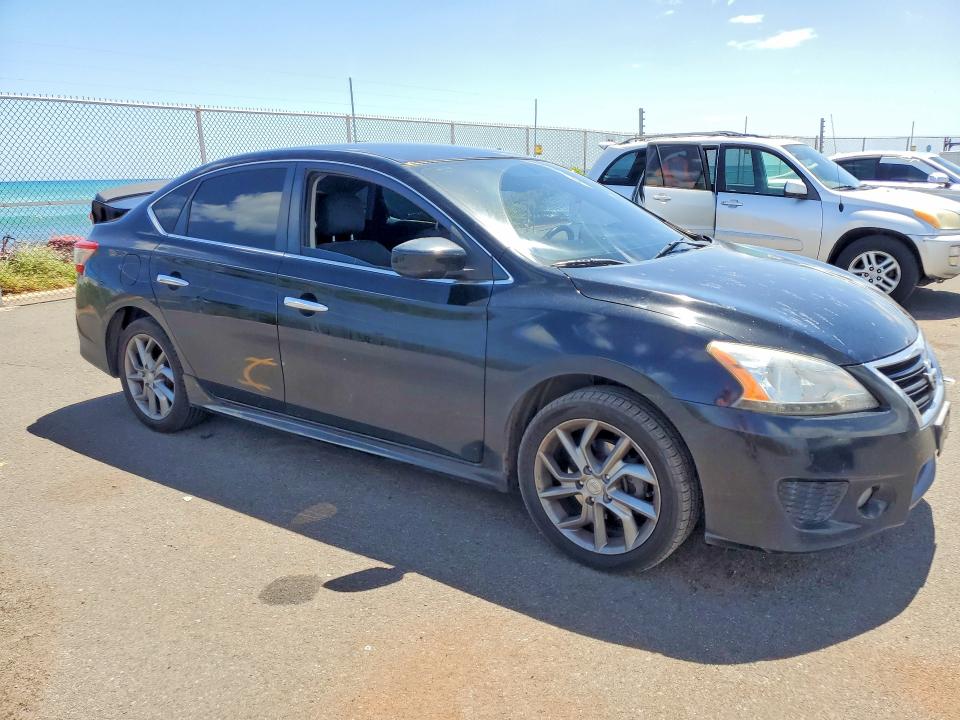 2013 Nissan Sentra VIN 3N1AB7AP1DL681994 COPART salvage auction — REAR END, HI - CERTIFICATE OF TITLE, sold $300 on 2026-07-06 (photo 4)