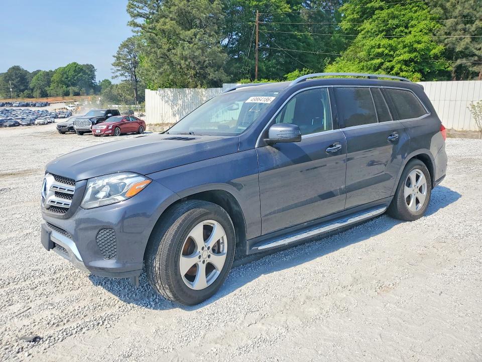 2017 Mercedes-benz Gls-klasse VIN 4JGDF6EE3HA752655 COPART salvage auction — MECHANICAL, Ga - Certificate Of Title, sold $9,700 on 2026-07-29 (photo 1)