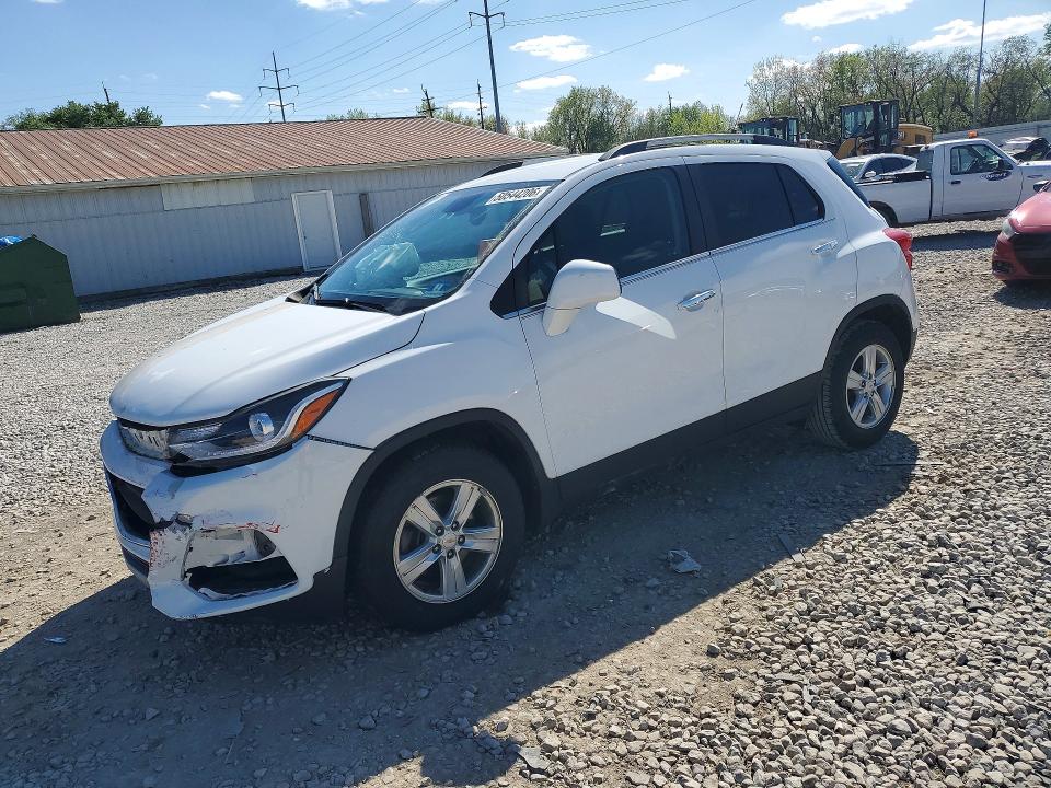 2020 Chevrolet Trax VIN KL7CJLSB8LB072631 COPART salvage auction — FRONT END, Oh - Cert Of Title-Salvage, sold $1,650 on 2026-07-02 (photo 1)