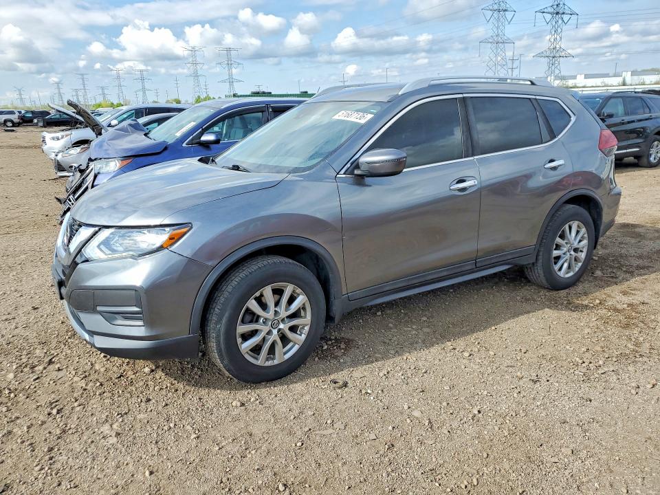 2020 Nissan Rogue VIN 5N1AT2MV6LC754340 COPART salvage auction — REAR END, Il - Salvage Certificate, sold $3,100 on 2026-07-02 (photo 1)