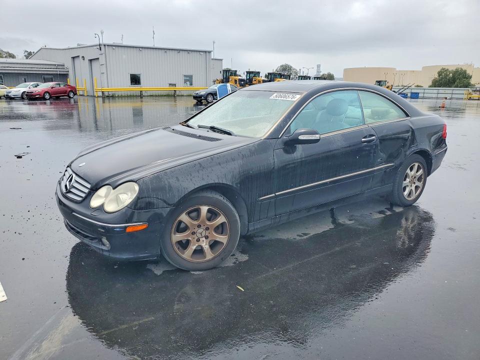 2004 Mercedes-benz Clk-class VIN WDBTJ65J54F072232 COPART salvage auction — SIDE, CA - SALVAGE CERTIFICATE, sold $400 on 2026-07-08 (photo 1)
