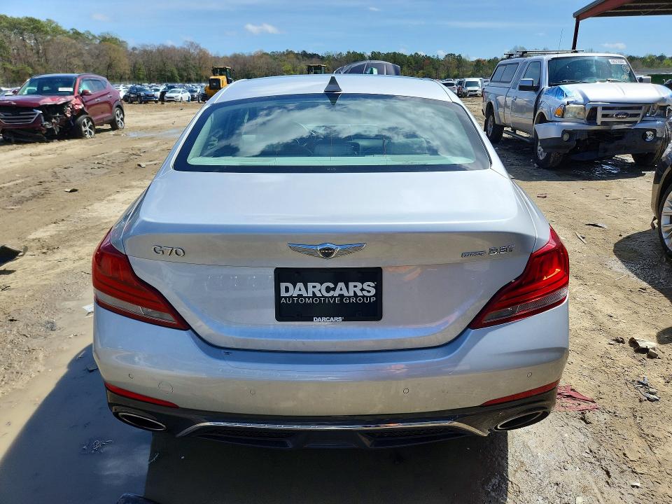 2019 Genesis G70 VIN KMTG74LE6KU023563 COPART salvage auction — SIDE, De - Salvage Certificate, sold $2,300 on 2026-07-21 (photo 6)