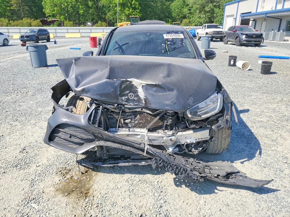 2021 Mercedes-benz Glc VIN W1N0J6EB8MF948023 COPART salvage auction — FRONT END, Nc - Salvage Certificate Of Title, sold $9,800 on 2026-07-09 (photo 5)