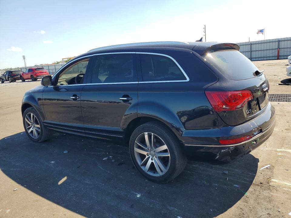 2014 Audi Q7 VIN WA1LGAFEXED003368 COPART salvage auction — REAR END, Salvage Title, sold $3,700 on 2026-07-20 (photo 2)