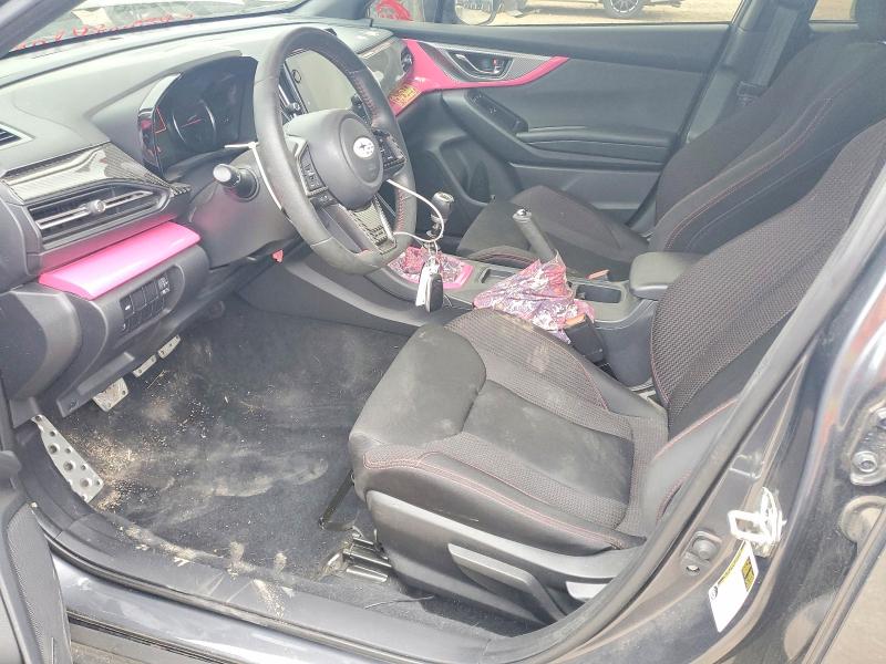 2022 Subaru Wrx VIN JF1VBAF62N9029347 COPART salvage auction — FRONT END, Mo - Salvage Certificate Of Title, sold $100 on 2026-07-28 (photo 7)